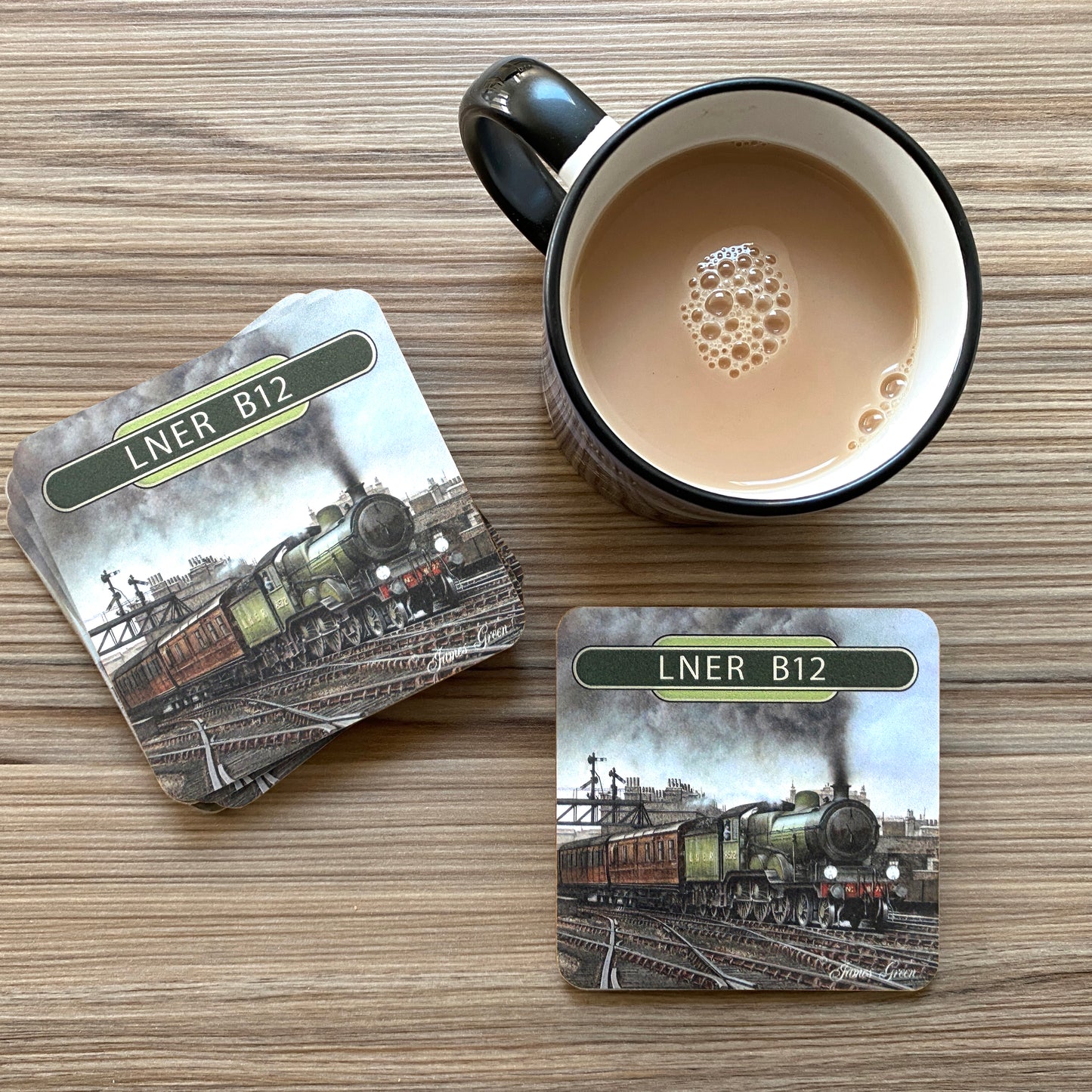 LNER B12 Drinks Coasters (Set of 4)