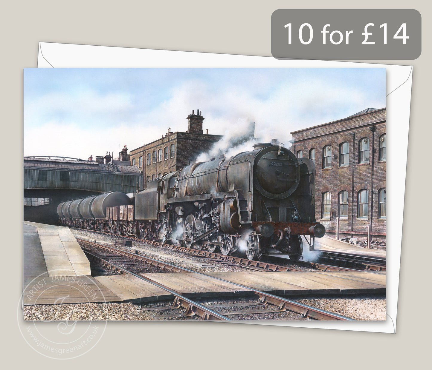 Black Prince 9F Greeting Card