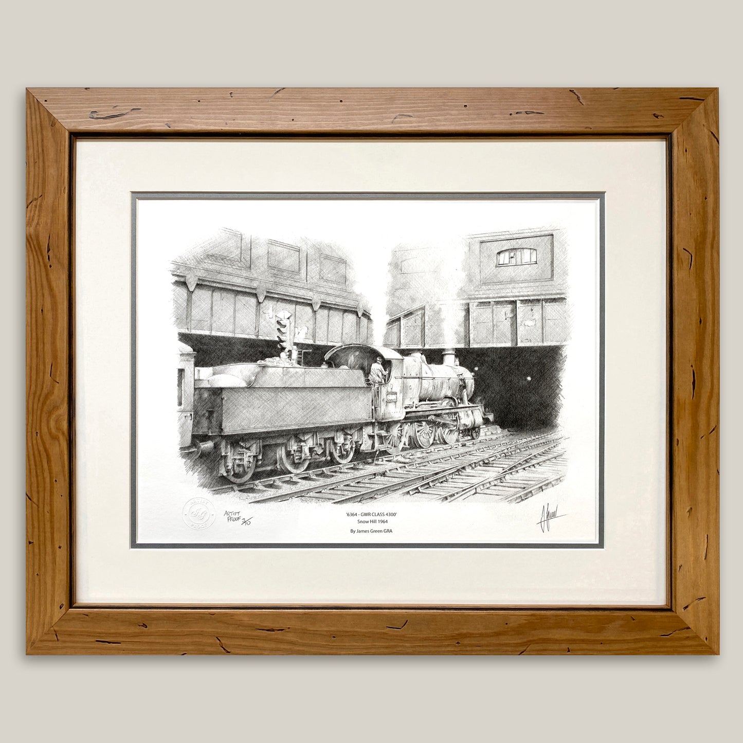 GWR Class 4300 Artist Proof