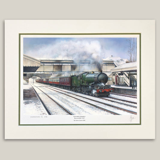 6024 King Edward I Limited Edition Print
