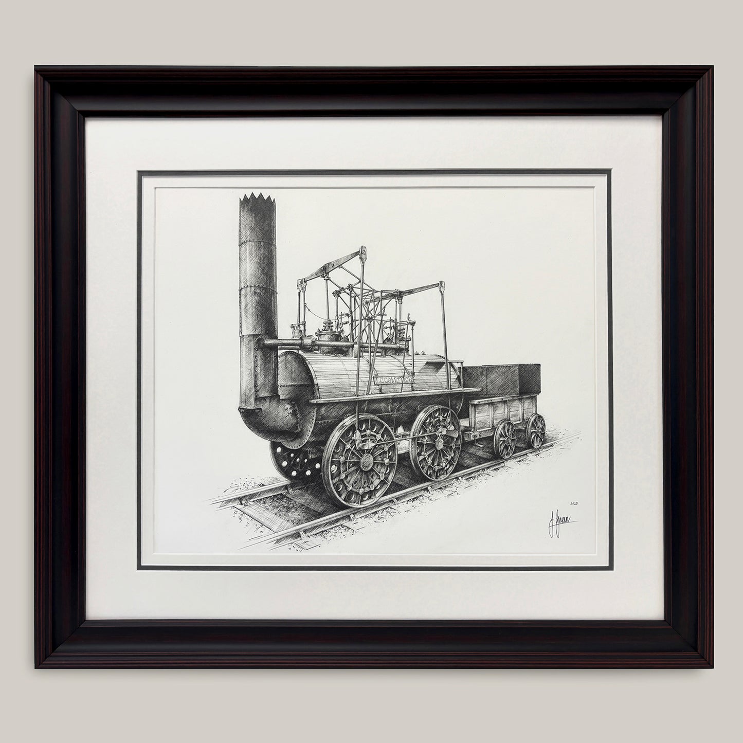 Locomotion Original Drawing