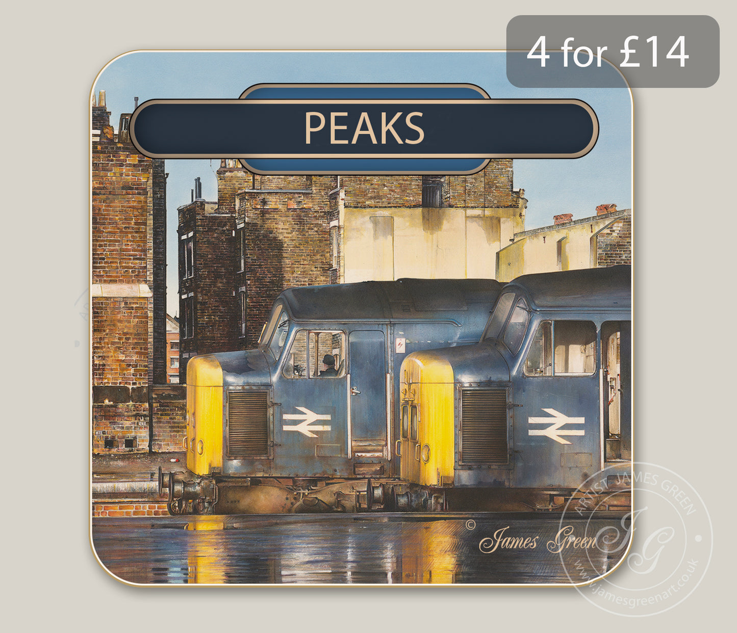Peaks Drinks Coaster