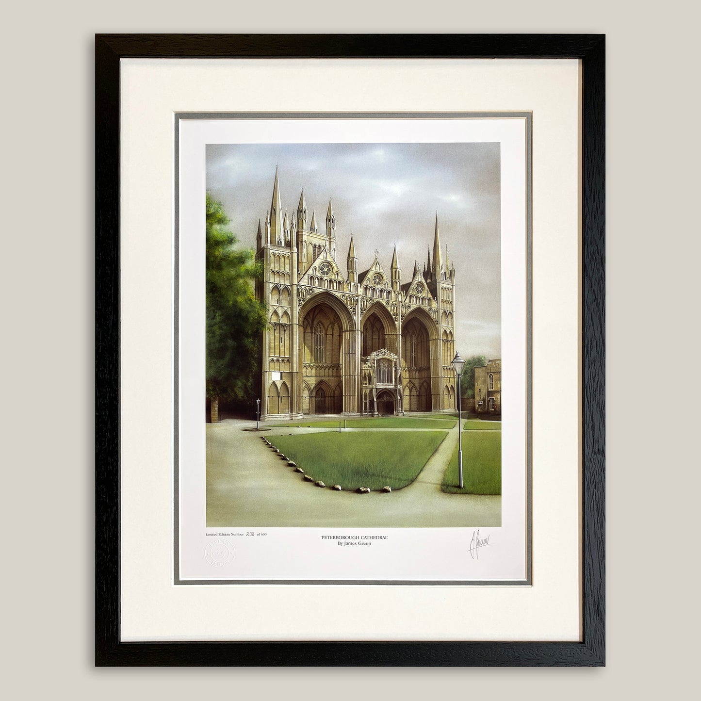 Peterborough Cathedral Limited Edition Print