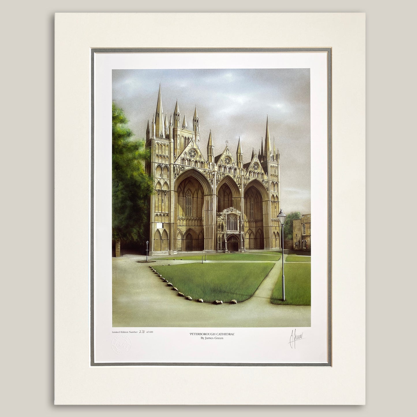 Peterborough Cathedral Limited Edition Print