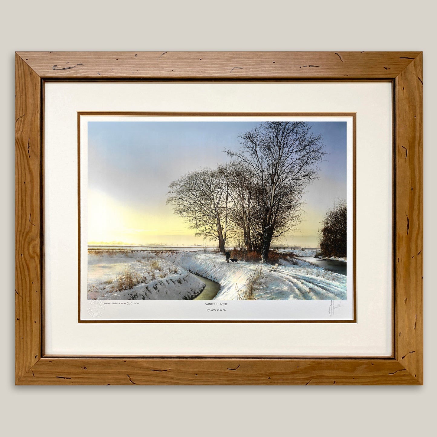 Winter Hunter Limited Edition Print