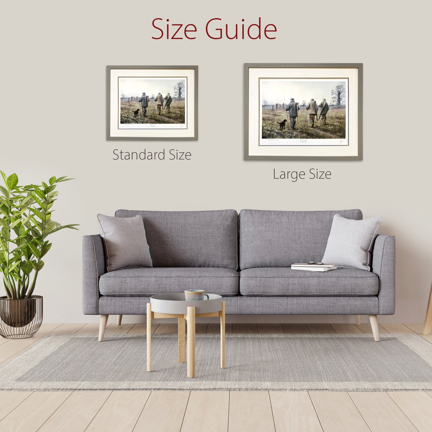 Walking to Peg Limited Edition Print