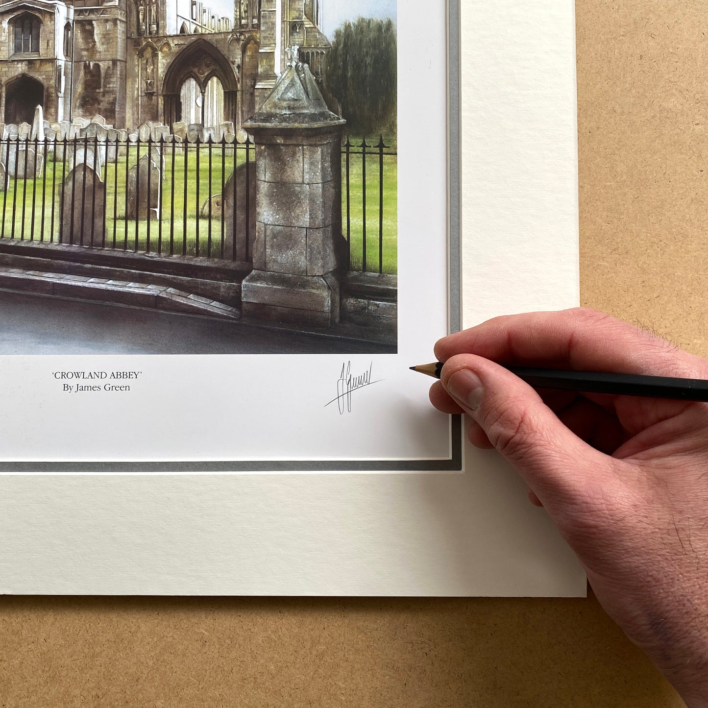 Crowland Abbey Limited Edition Print