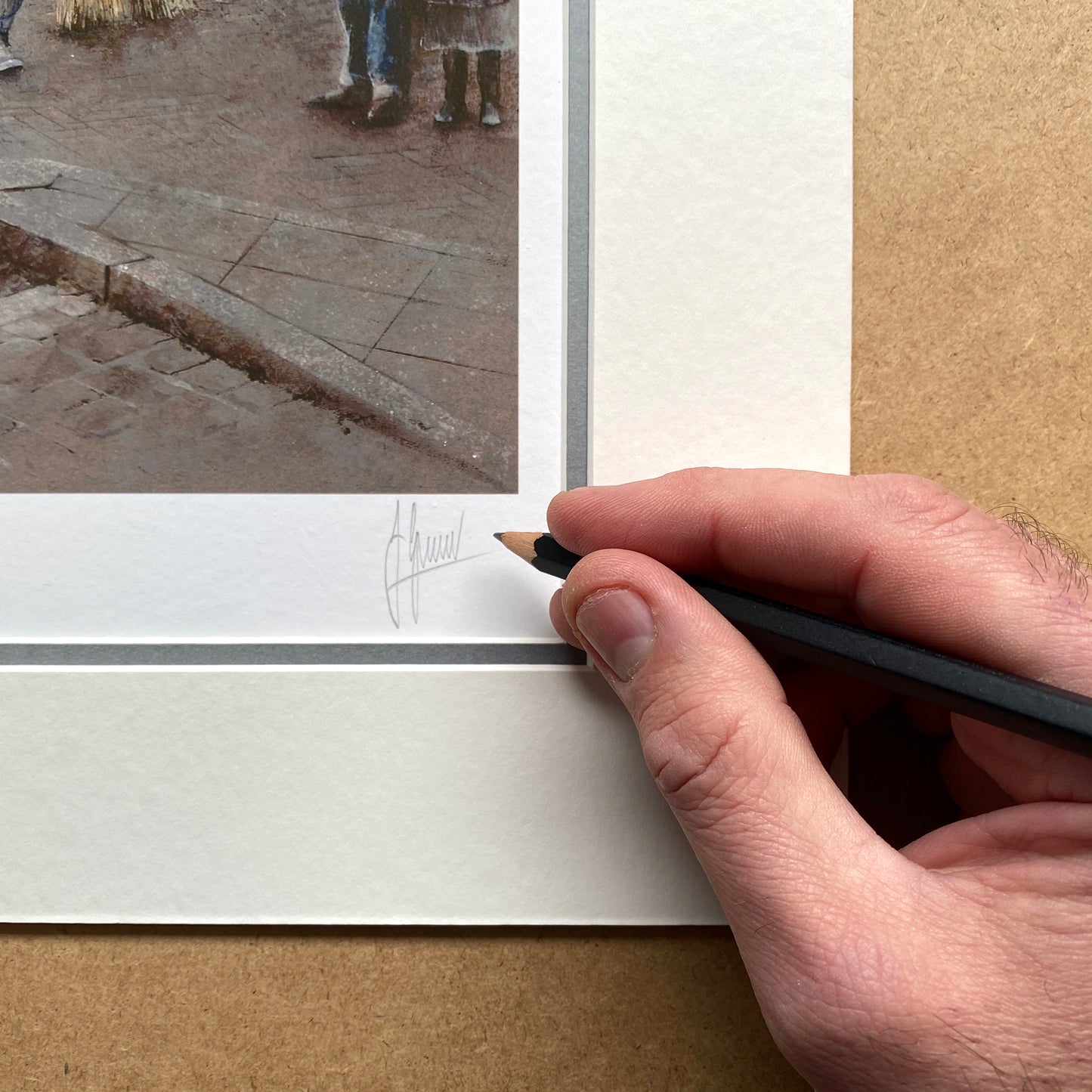 Whittlesey Straw Bear Festival Limited Edition Print