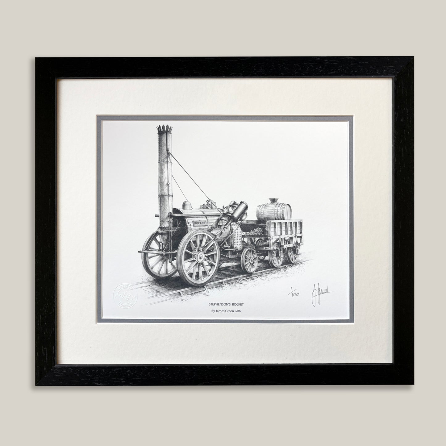 Stephenson's Rocket Limited Edition Print