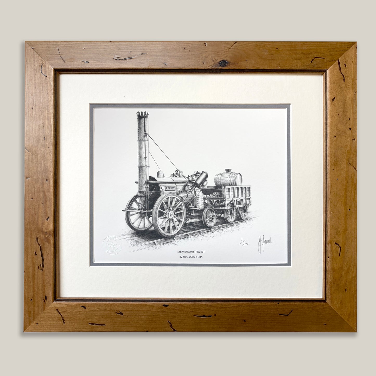 Stephenson's Rocket Limited Edition Print