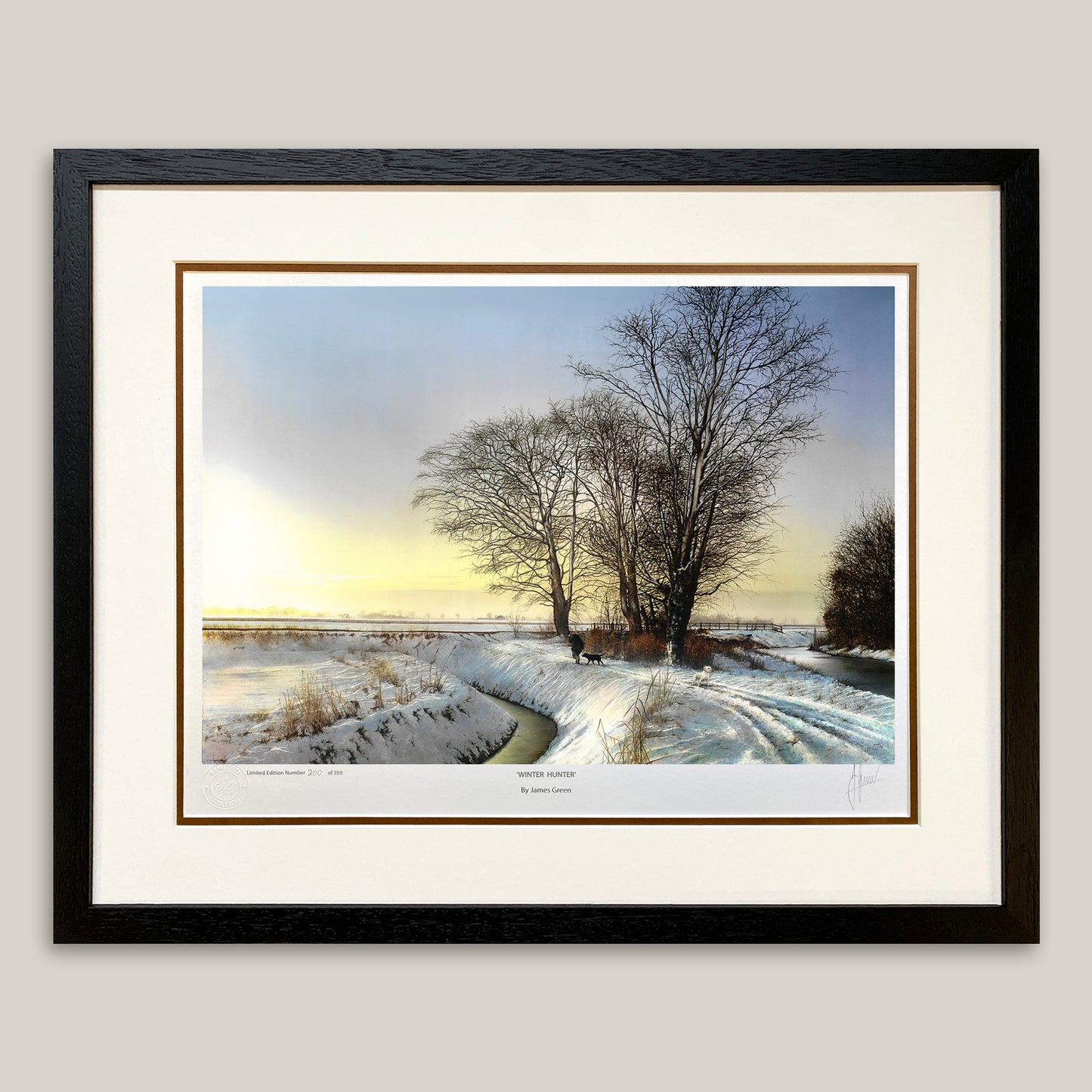 Winter Hunter Limited Edition Print