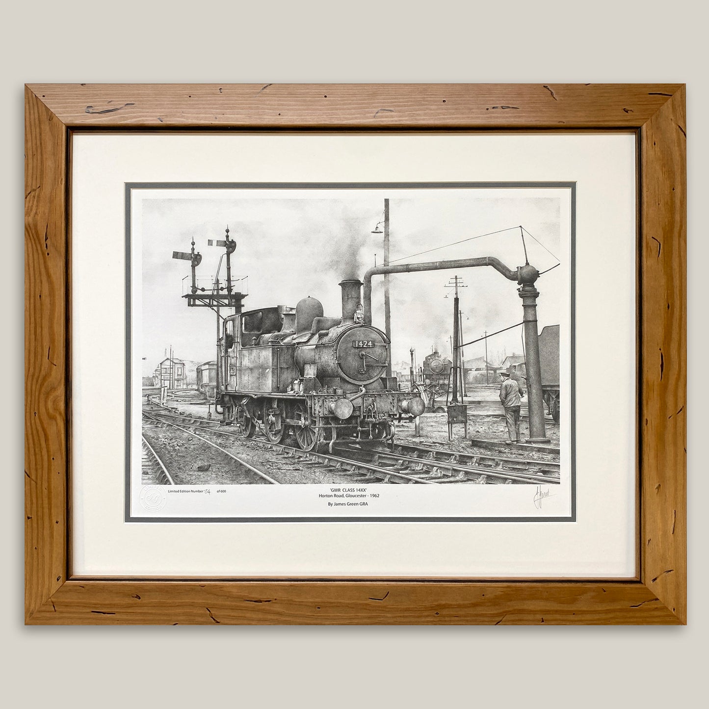 GWR Class 14xx Limited Edition Print