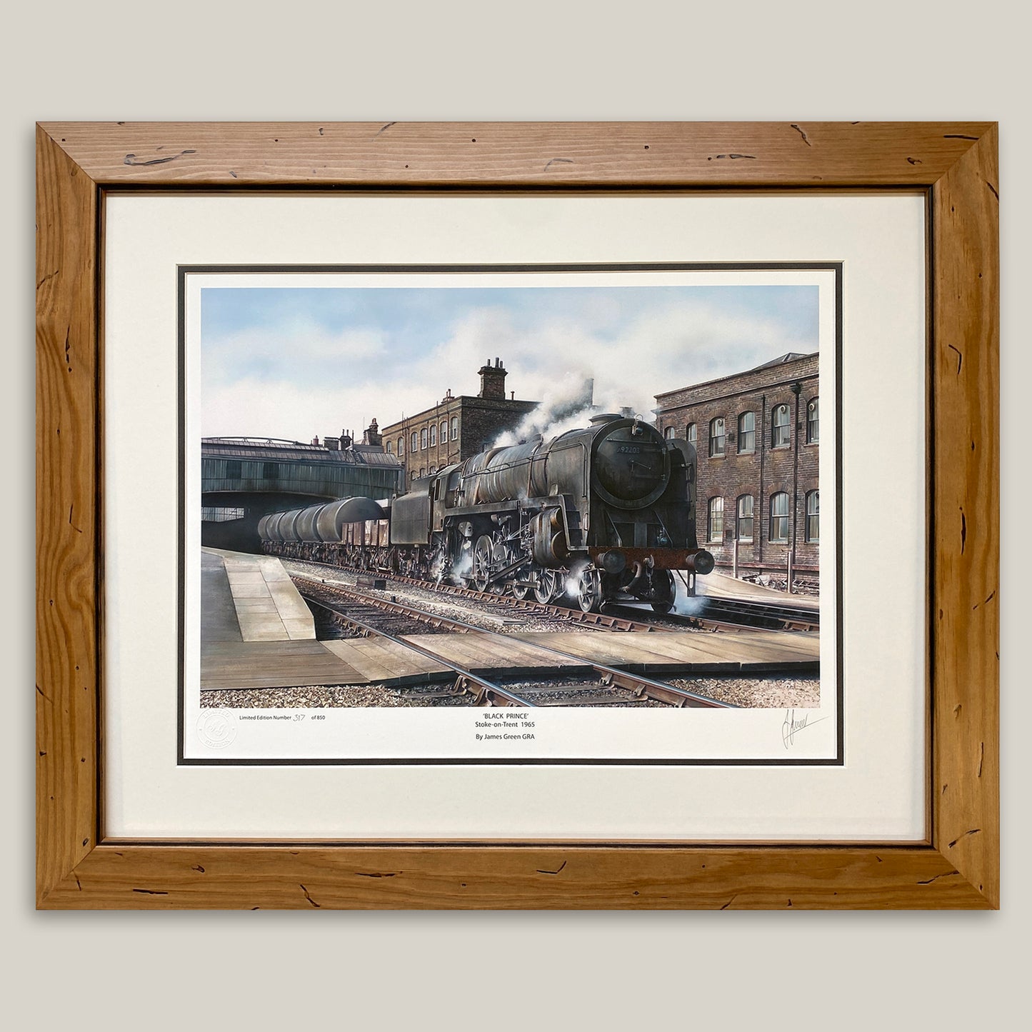 Black Prince Limited Edition Print