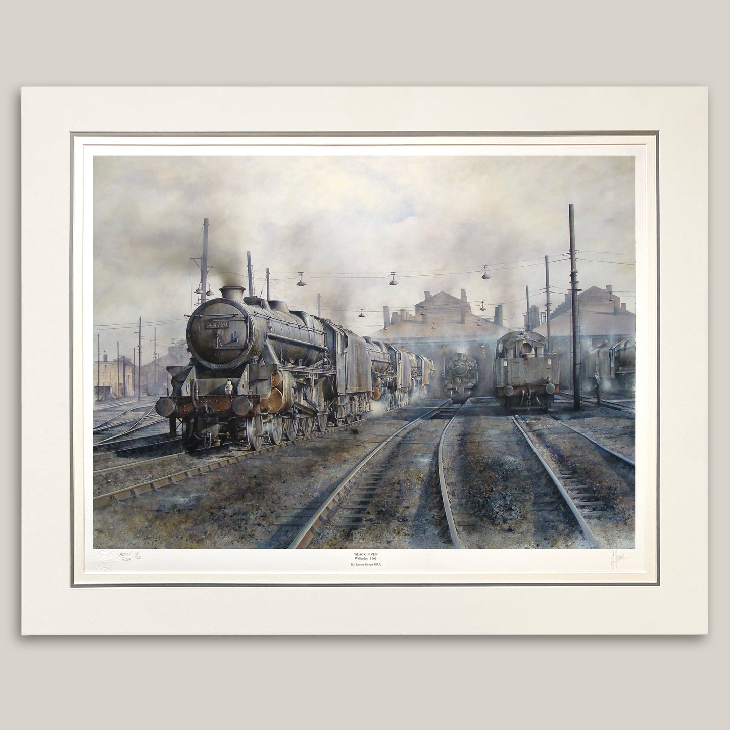 Black Fives Artist Proof