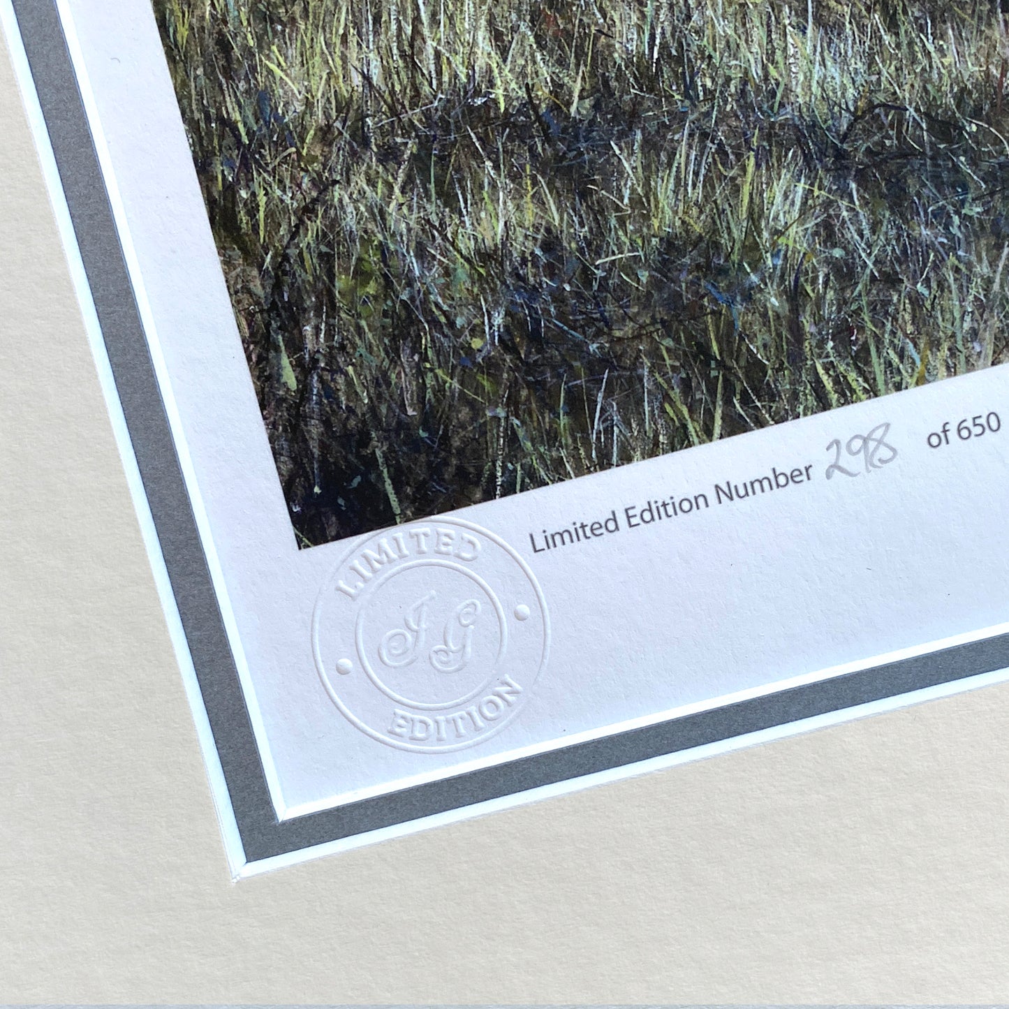 Walking to Peg Limited Edition Print