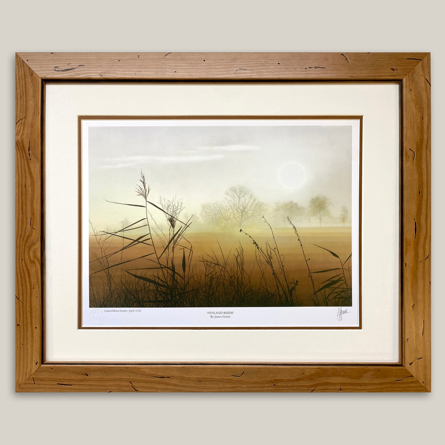 Fenland Reeds Limited Edition Print