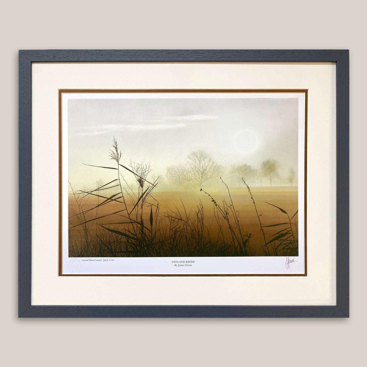 Fenland Reeds Limited Edition Print