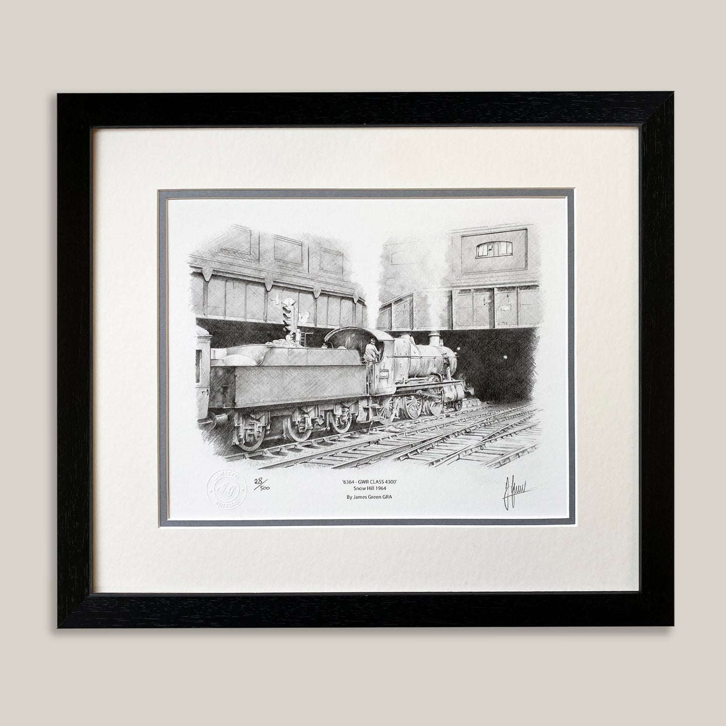 GWR Class 4300 Limited Edition Print
