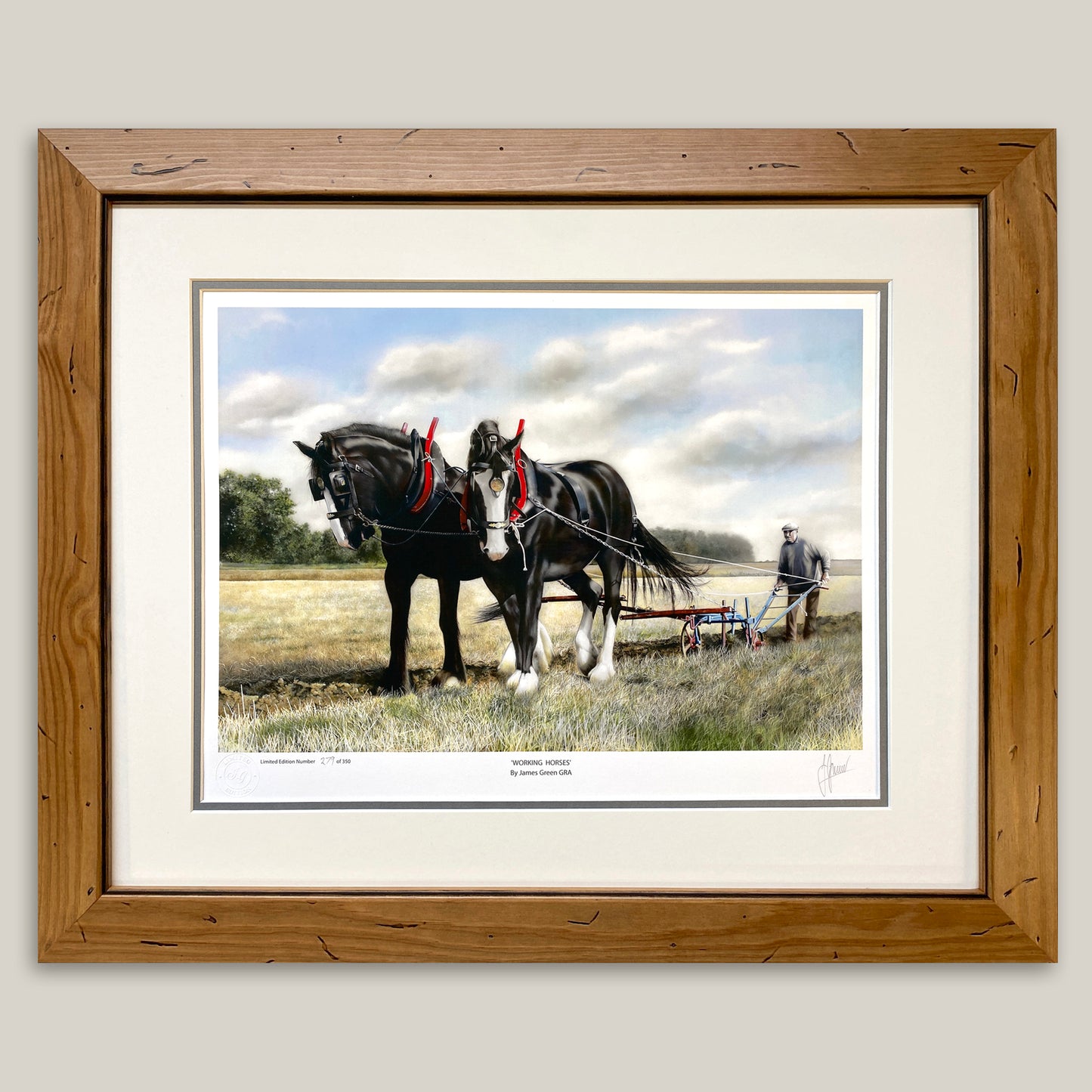 Working Horses Limited Edition Print