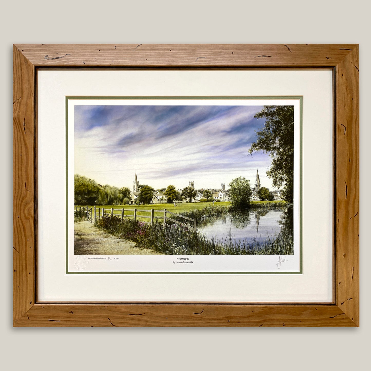 Stamford Limited Edition Print