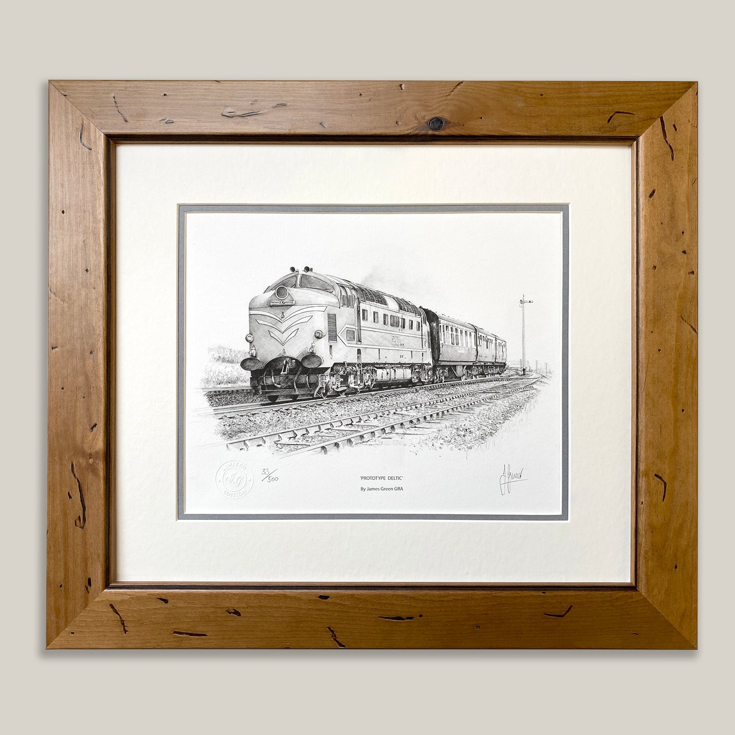 Prototype Deltic Limited Edition Print