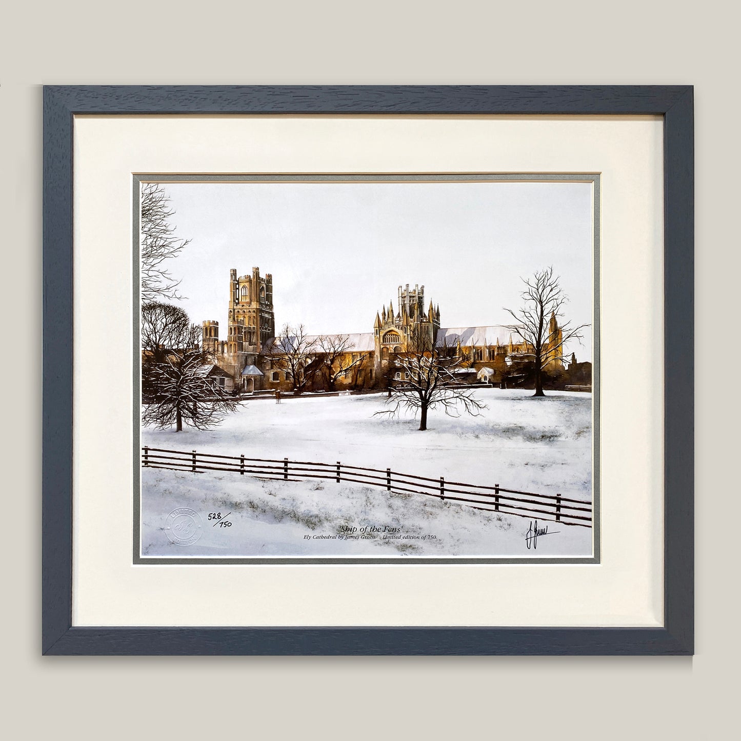 Ely Cathedral 'Ship of the Fens' Limited Edition Print