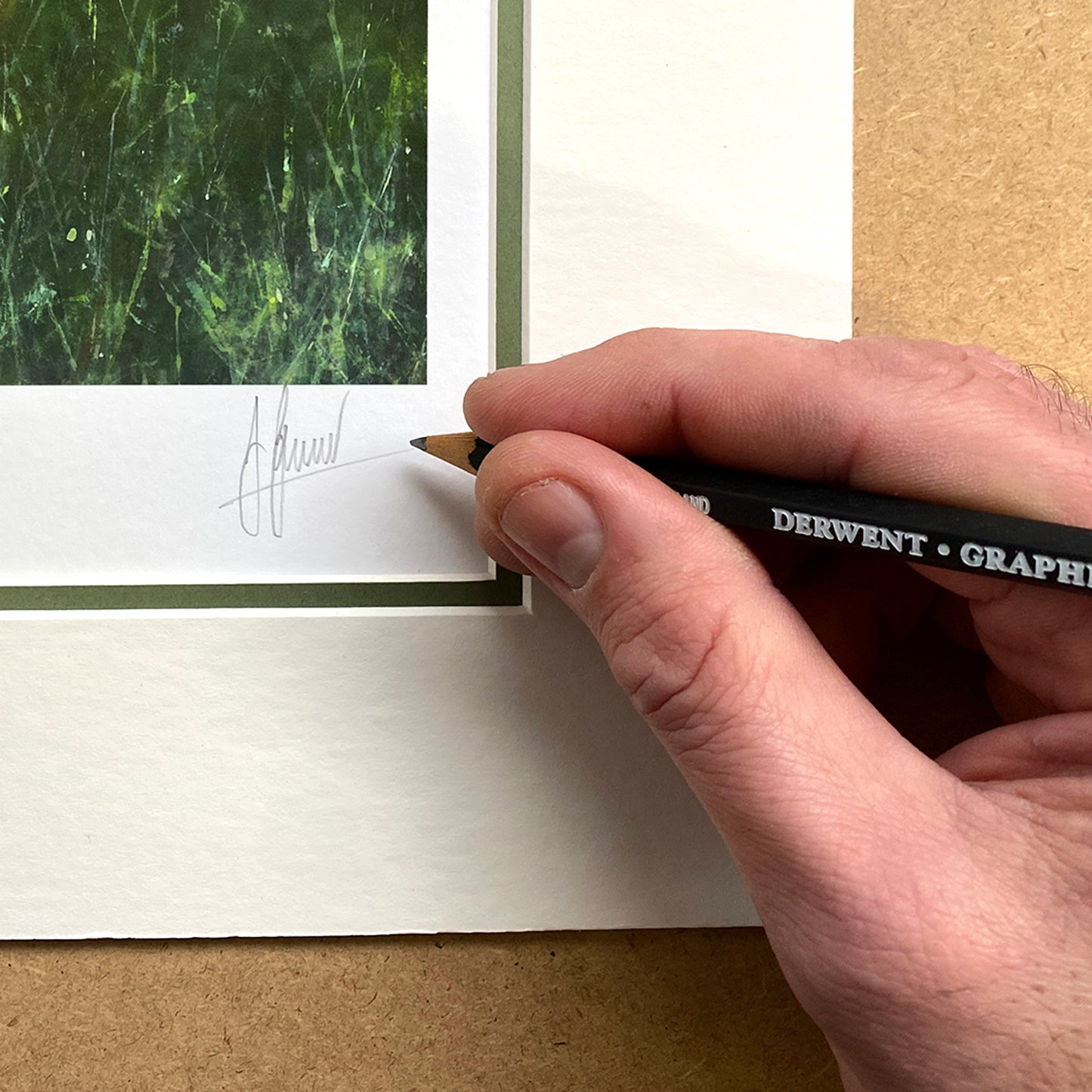 Boxing Hares Limited Edition Print