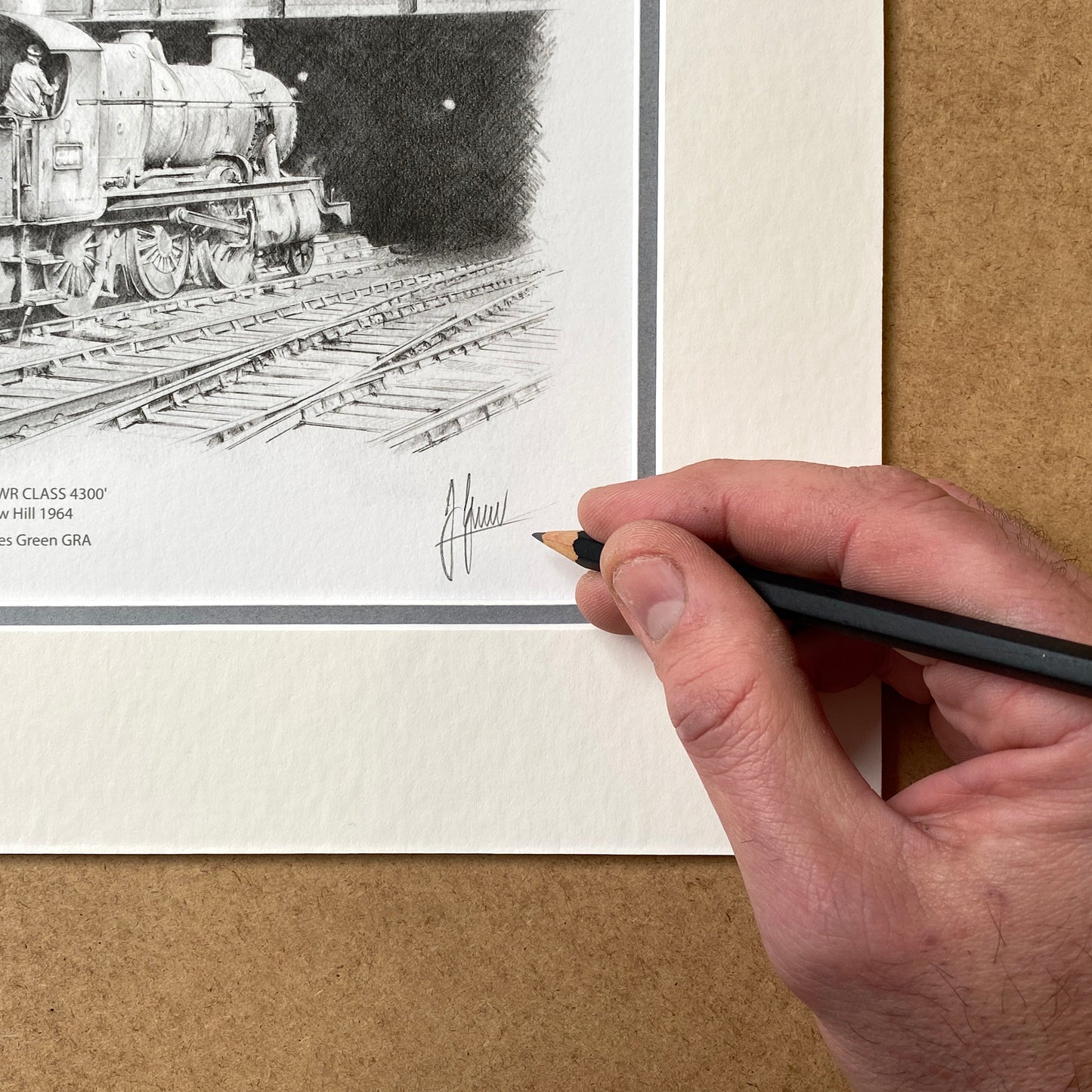 GWR Class 4300 Limited Edition Print
