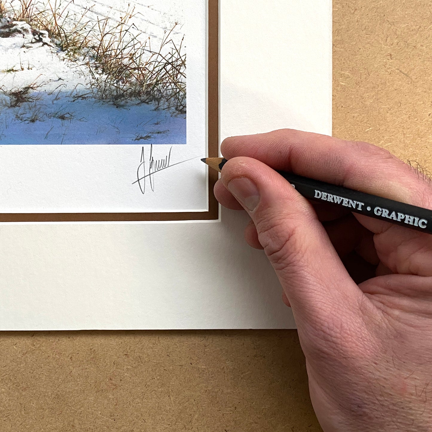 Winter Game Limited Edition Print