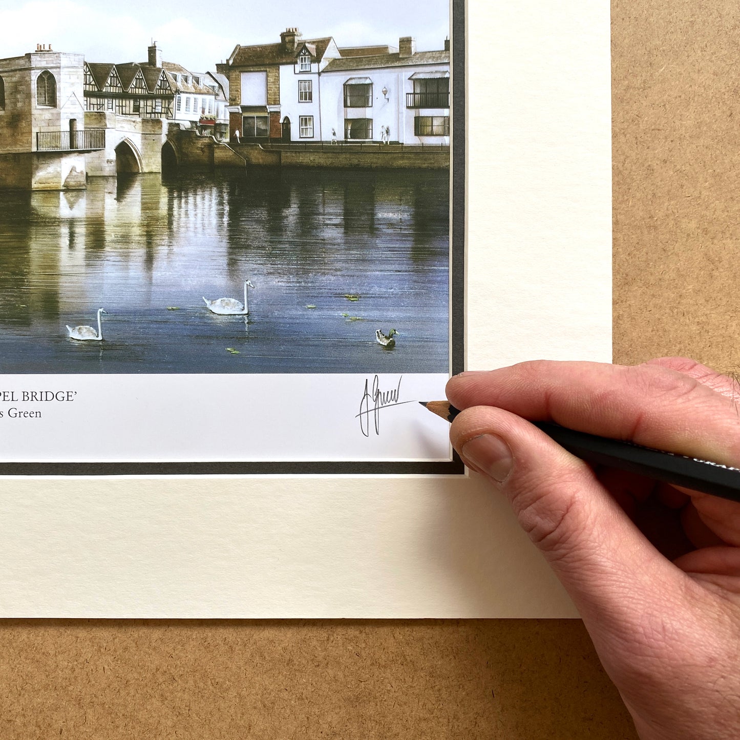 St Ives Chapel Bridge Limited Edition Print