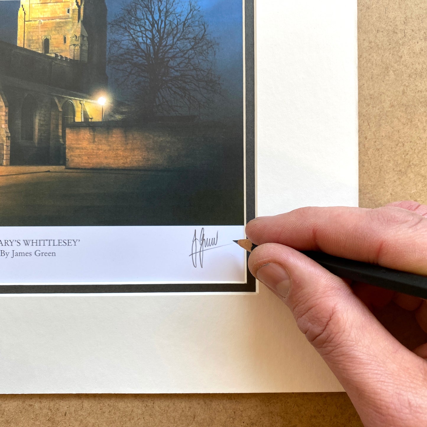 St Mary's Church Whittlesey Limited Edition Print