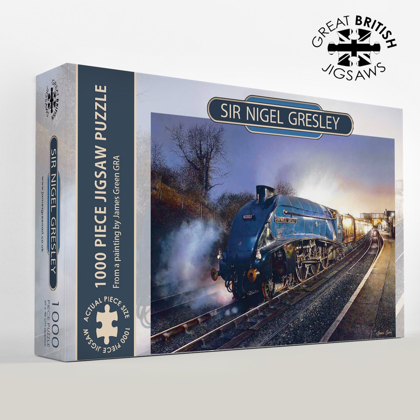 Jigsaw puzzle of Sir Nigel Gresley