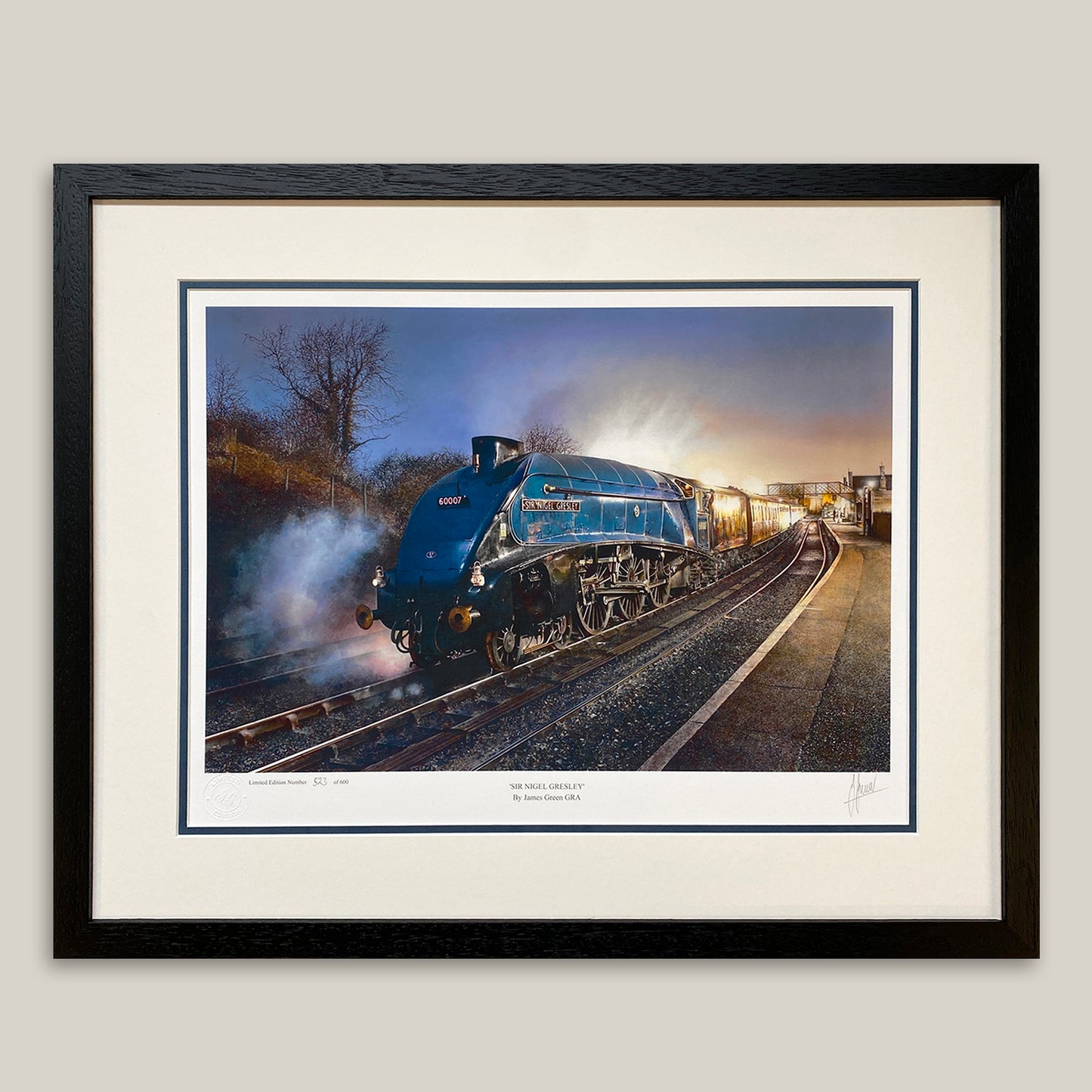 Sir Nigel Gresley Limited Edition Print