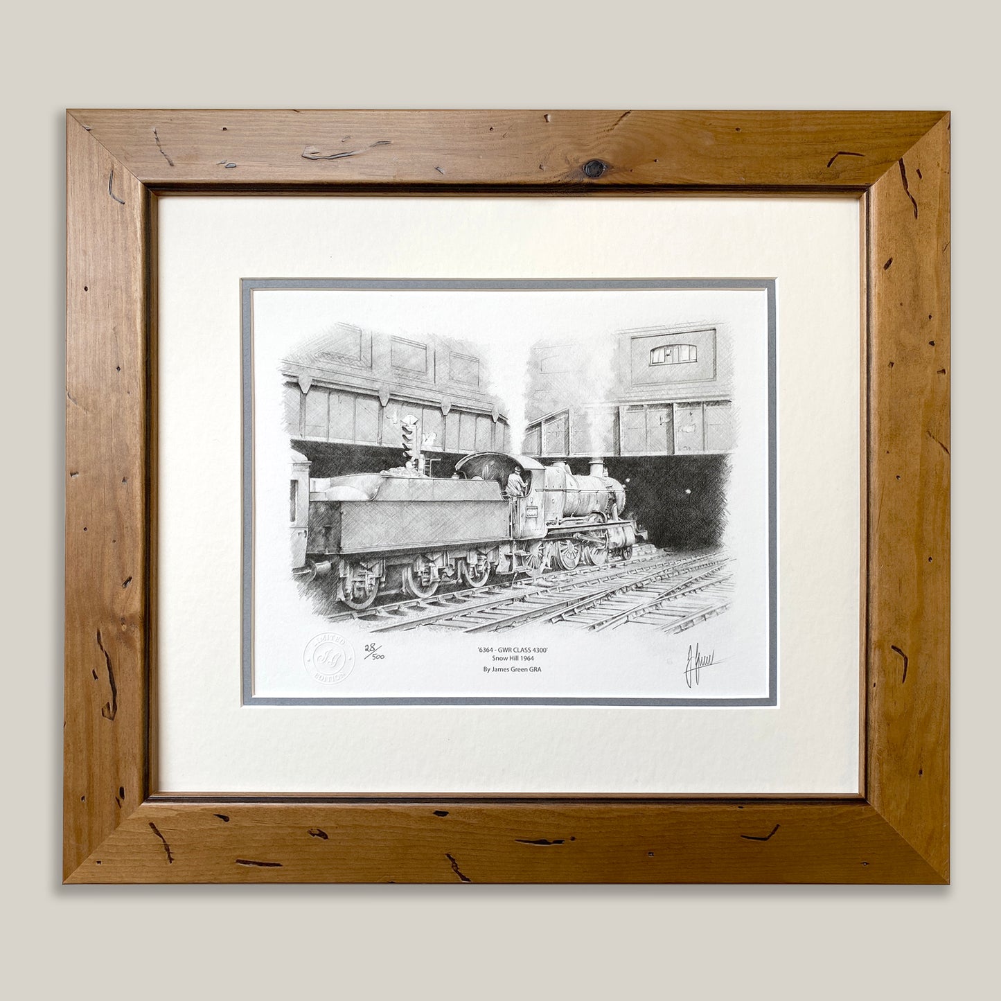 GWR Class 4300 Limited Edition Print