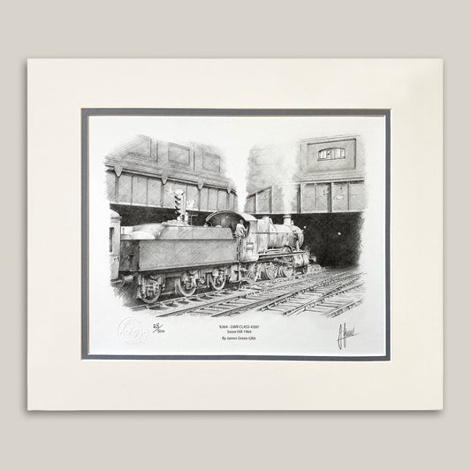 GWR Class 4300 Limited Edition Print