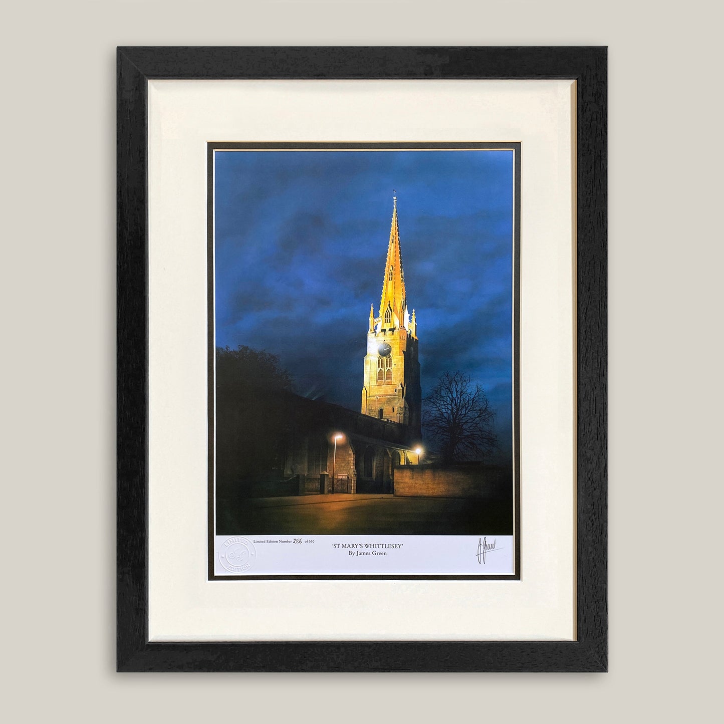 St Mary's Church Whittlesey Limited Edition Print