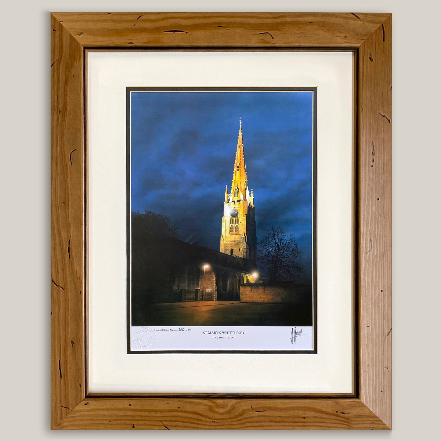 St Mary's Church Whittlesey Limited Edition Print