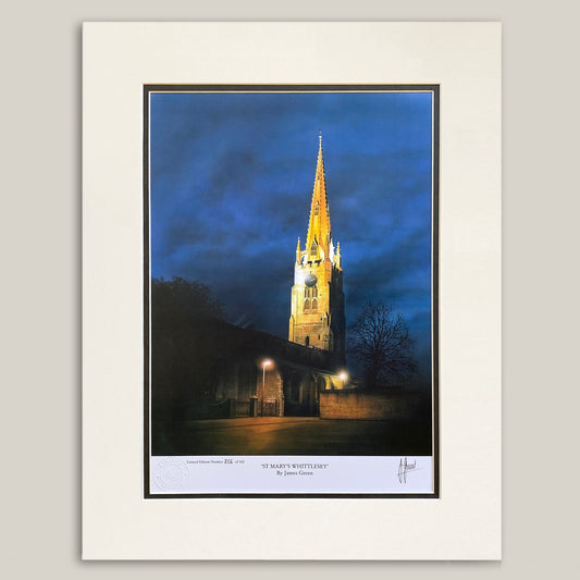St Mary's Church Whittlesey Limited Edition Print