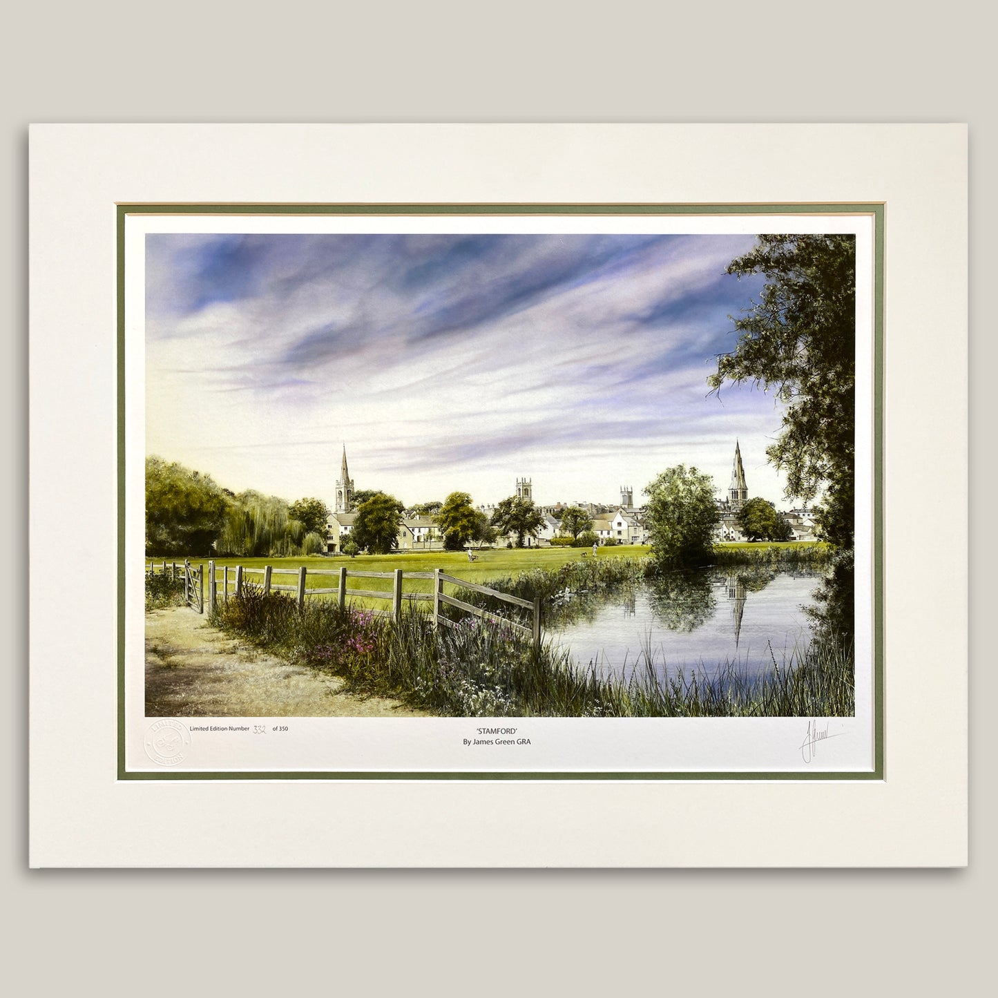 Stamford Limited Edition Print