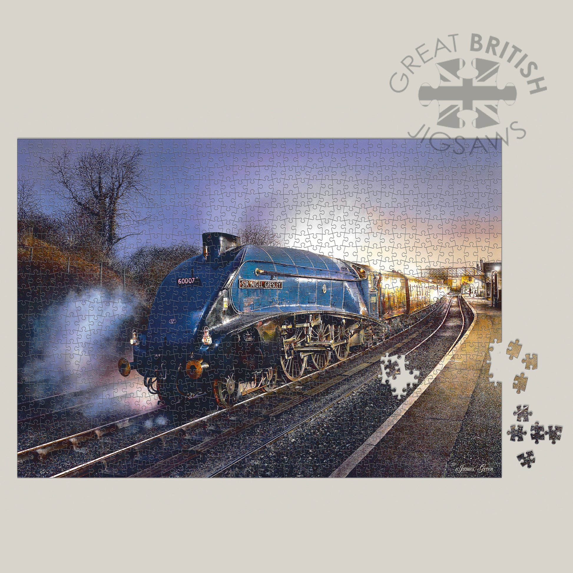 Sir Nigel Gresley 1000 piece jigsaw puzzle