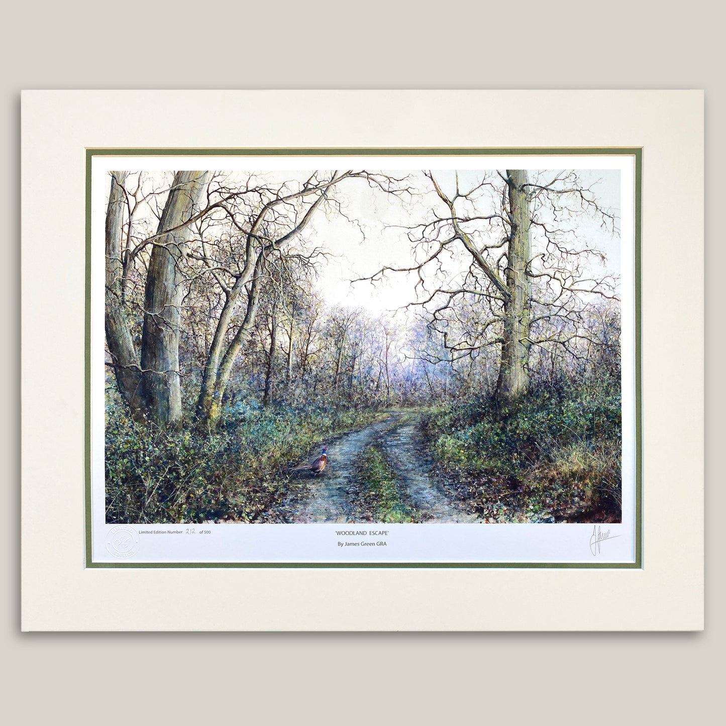 Woodland Escape Limited Edition Print