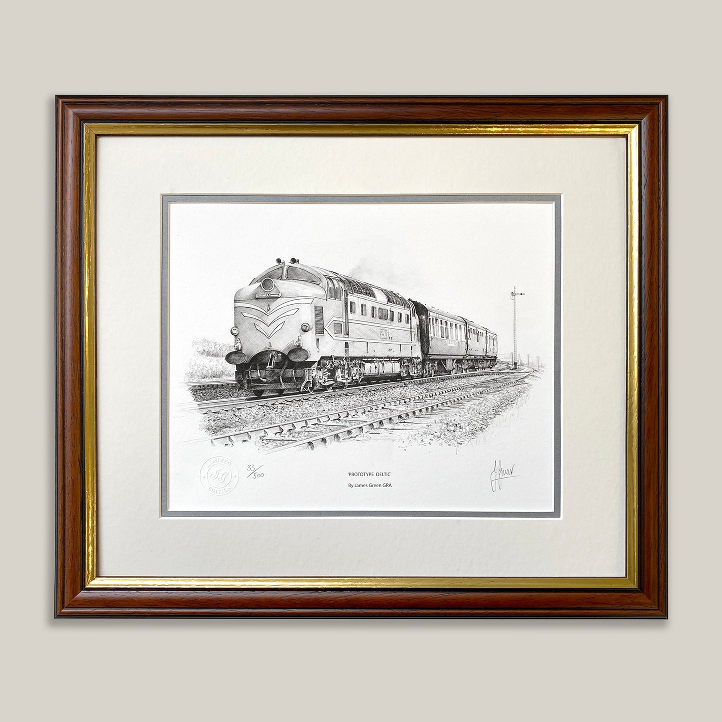 Prototype Deltic Limited Edition Print