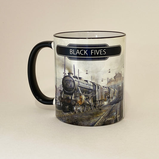 Black Fives Mug