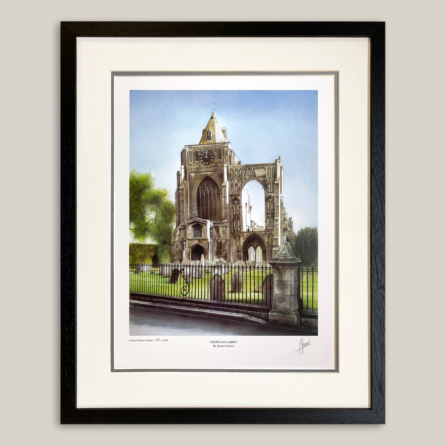 Crowland Abbey Limited Edition Print
