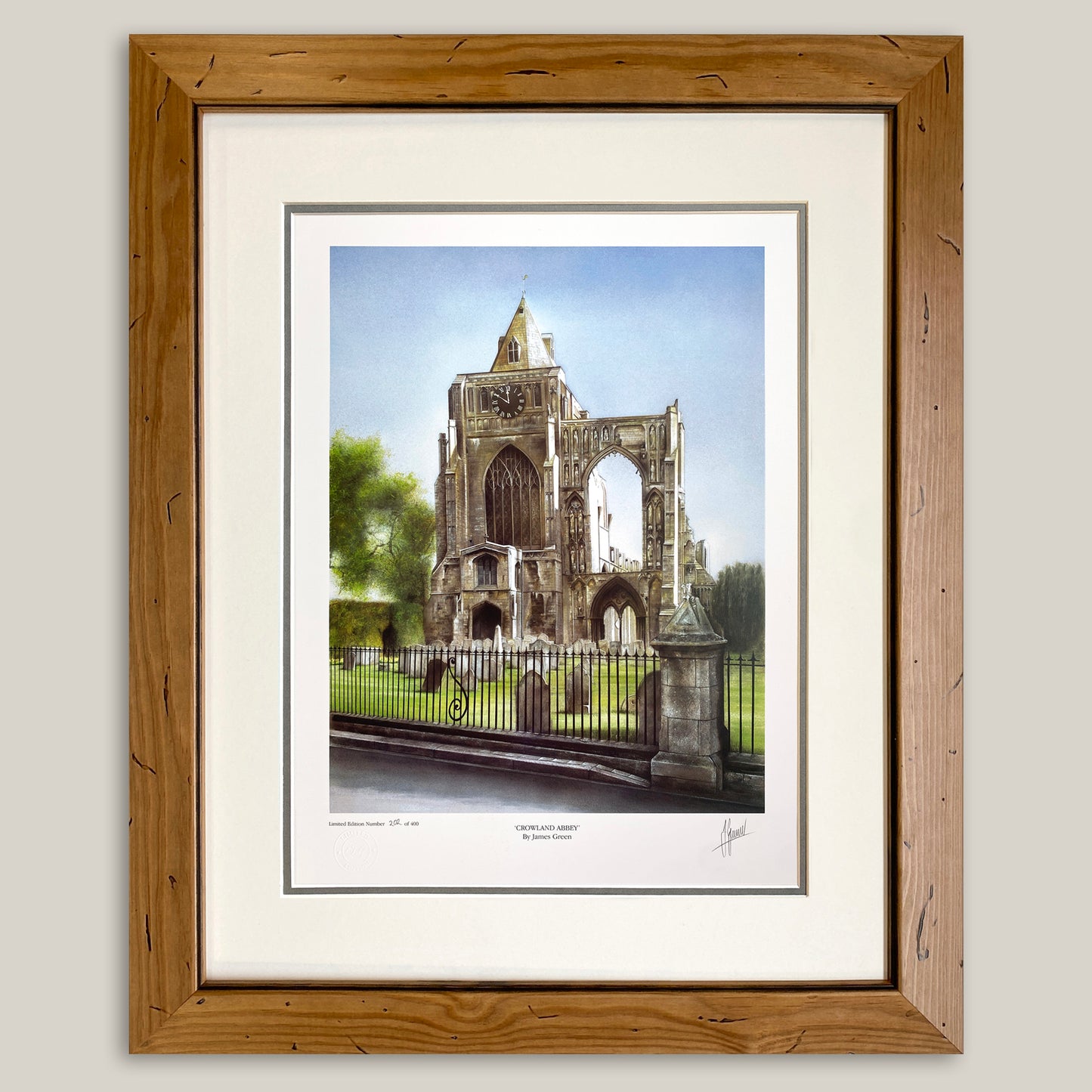 Crowland Abbey Limited Edition Print