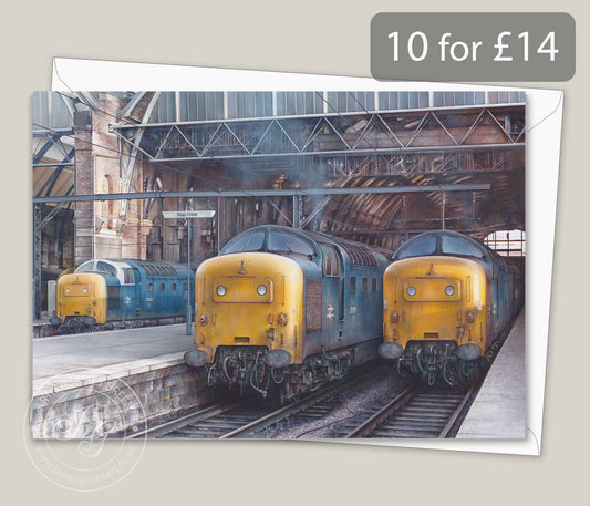 Deltics Greeting Card