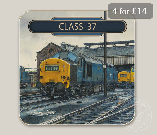 Class 37 Drinks Coaster