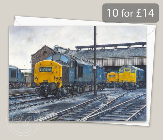 Class 37 Greeting Card