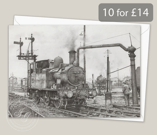 GWR Class 1400 Greeting Card