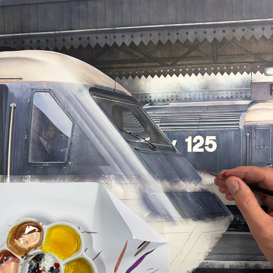 InterCity 125s Original Painting